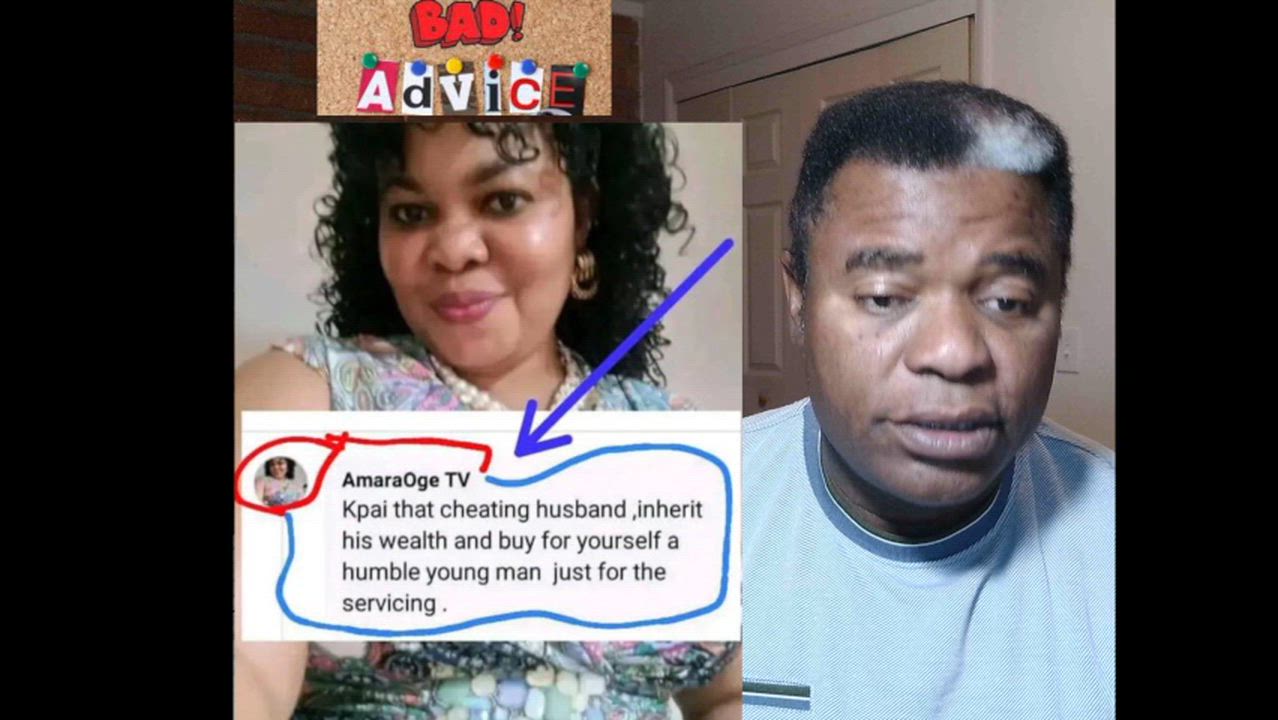 Cheating Husbands see what your wife might be planning.  Is Sisterhood with AmaraOge TV, On this One...