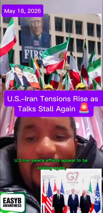 U.S.–Iran Tensions Rise as Talks Stall Again 🚨