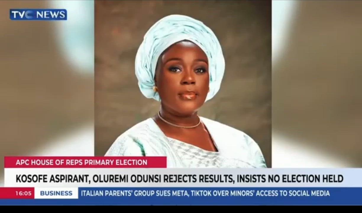 Kosofe Federal Constituency Aspirant, Hon. Remi Oluwalogbon-Odunsi has rejected the declaration of r...