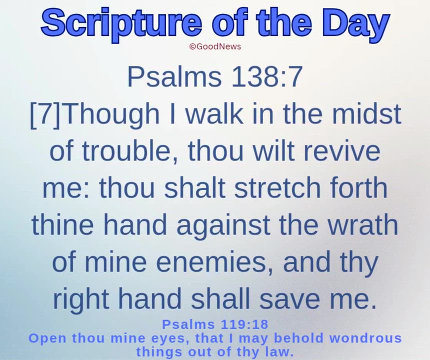 #ScriptureDelight
Meditate and act positively on the Word, and where applicable, pray and make your...