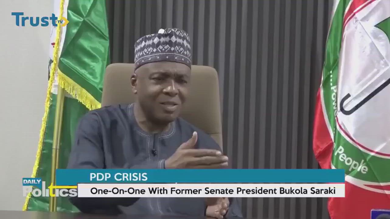 'I am from Northen Nigeria' Bukola Saraki.

"The butterfly thinks himself a bird" 😃
