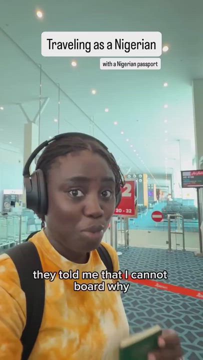 A Nigerian lady shared her frustration after arriving at Kuala Lumpur International Airport on her w...