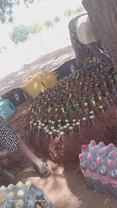 Man shocked by how village marketers chill soft drinks