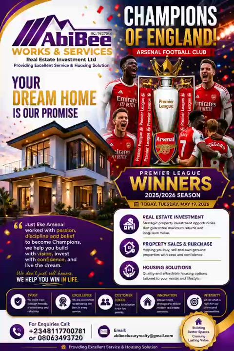 CHAMPIONS LEAGUE ENERGY!!! CONGRATUALTIONS ARSENAL FOOTBALL CLUB🎉🎉

Just like Arsenal stepping int...
