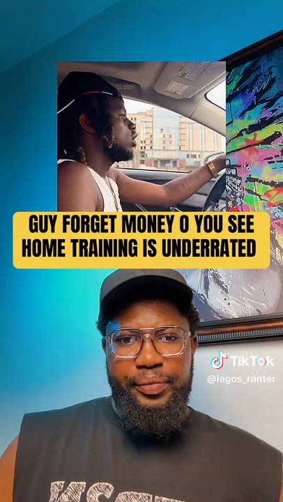 Home training really underrated in Nigeria.