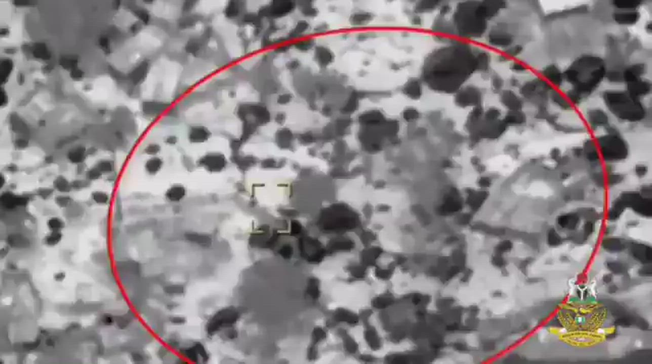 NAF Airstrike yesterday destroyed T£RRORIST STRONGHOLDS in SOUTHERN TUMBUNS, MANDARA MOUNTAINS