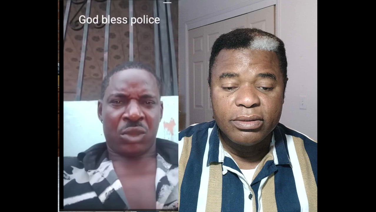 Nigerian police threaten to kpai anyone who videos him.