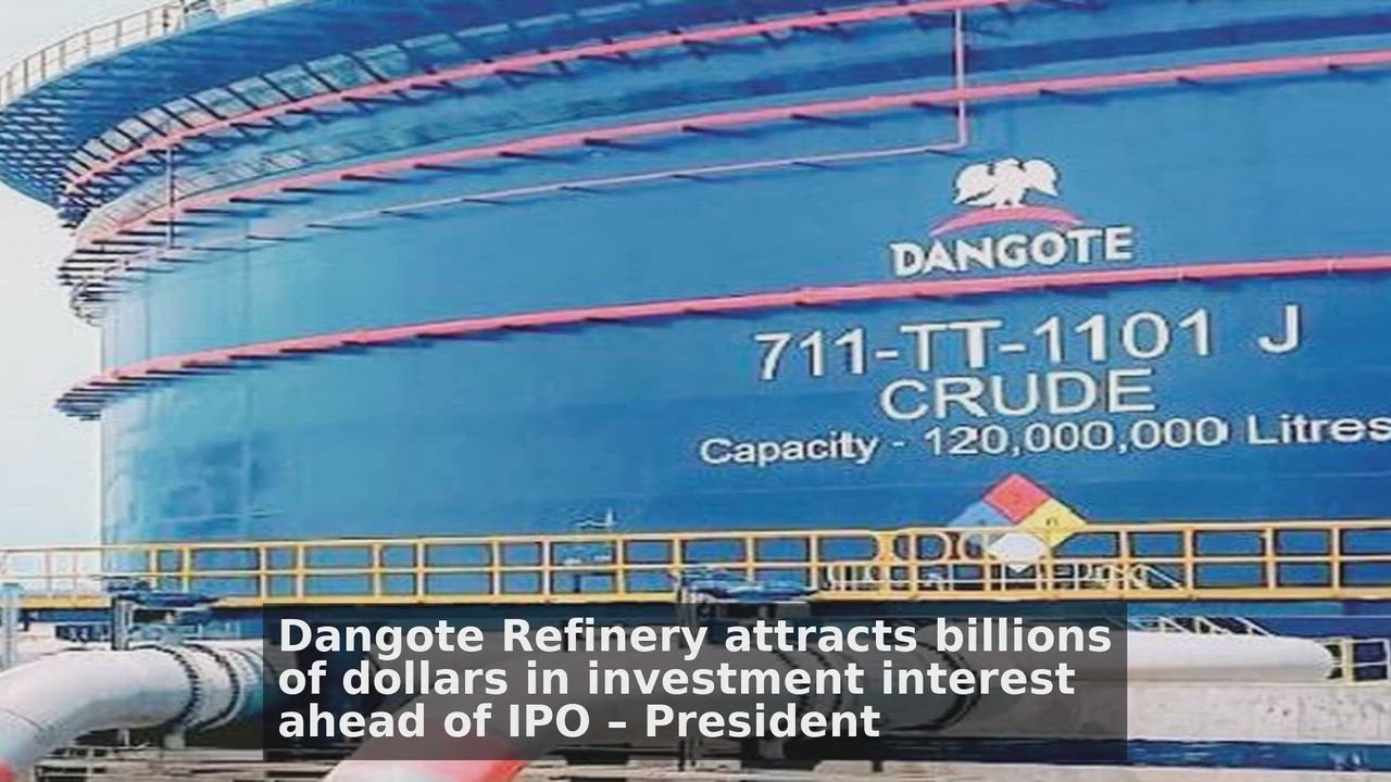 Top 10 Lagos headlines 🙄🚀
Dangote Refinery attracts billions of dollars in investment interest ahe...