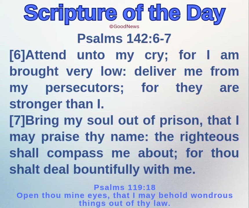 #ScriptureDelight
Meditate and act positively on the Word, and where applicable, pray and make your...