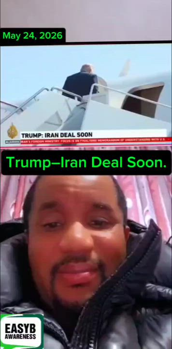 Trump–Iran Deal Soon.