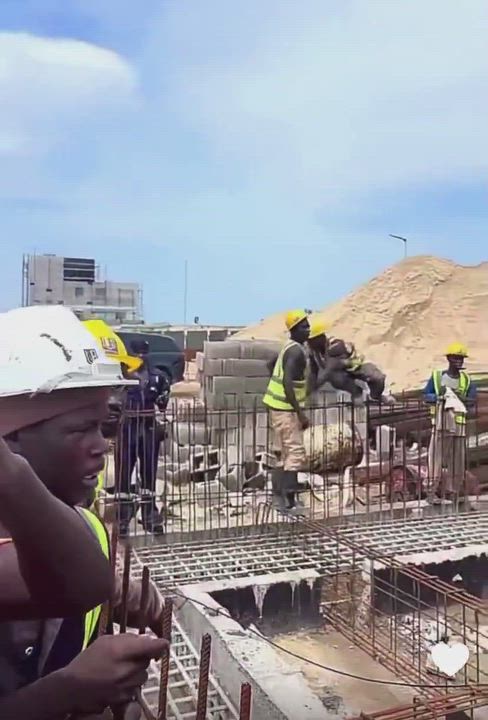 Davido went for site inspection on his new mansion at Eko Atlantic City