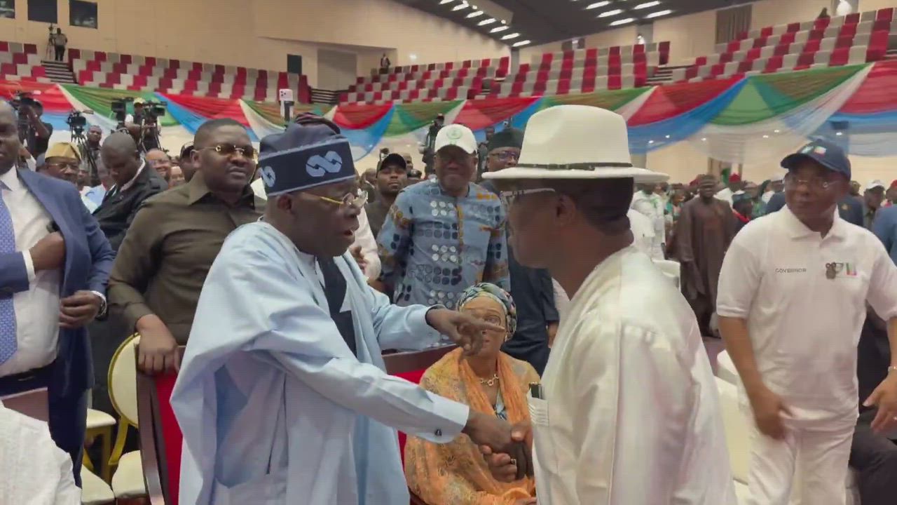 N100m got Stanley Osifo a standing ovation from the President, a presidential handshake and an oppor...