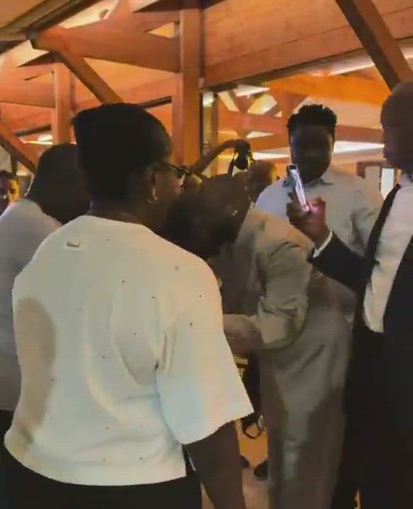Davido and the President of Benin Republic, Patrice Talon 😍🇧🇯