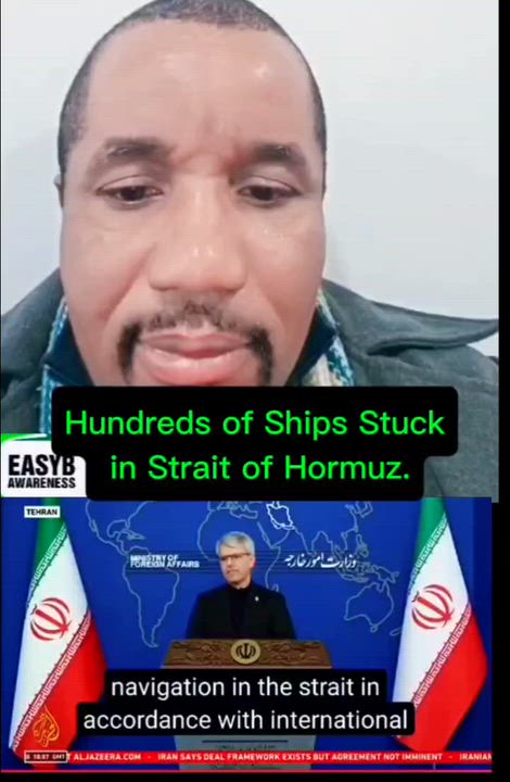 Hundreds of Ships Stuck in Strait of Hormuz.