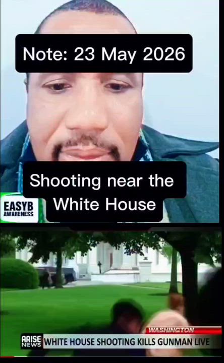 Shooting near the White House