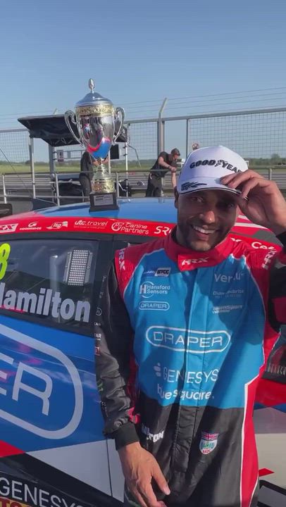 British racing driver and motivational speaker Nicolas Hamilton achieved his first ever podium in th...