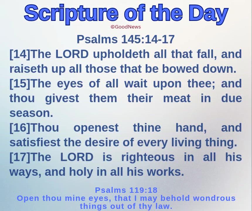 #ScriptureDelight
Meditate and act positively on the Word, and where applicable, pray and make your...