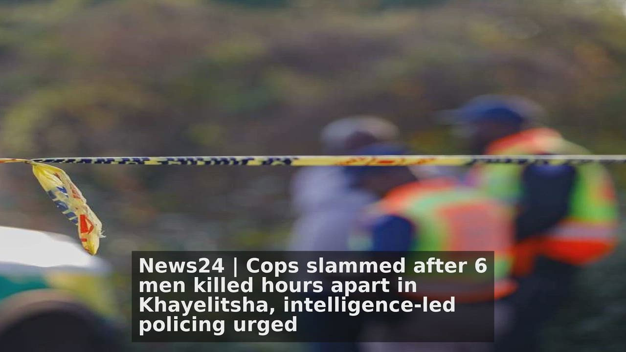 Top 10 South Africa headlines 🙄🚀 discussions:
1. Cops slammed after 6 men killed hours apart in Kh...