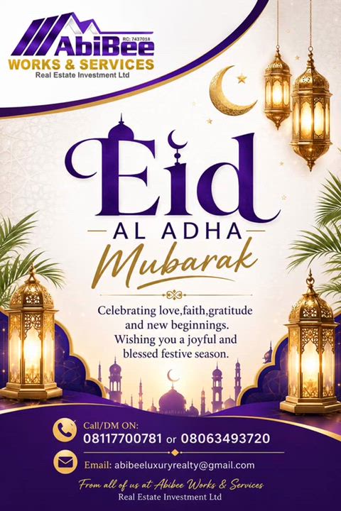 Eid Mubarak to all our amazing clients, friends, and family.  May your homes be filled with Love, La...