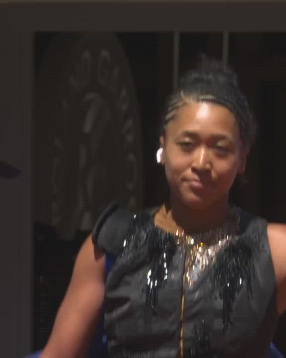 Naomi Osaka shined bright at her Roland Garros 2026 debut. She came out in a black corset and cascad...