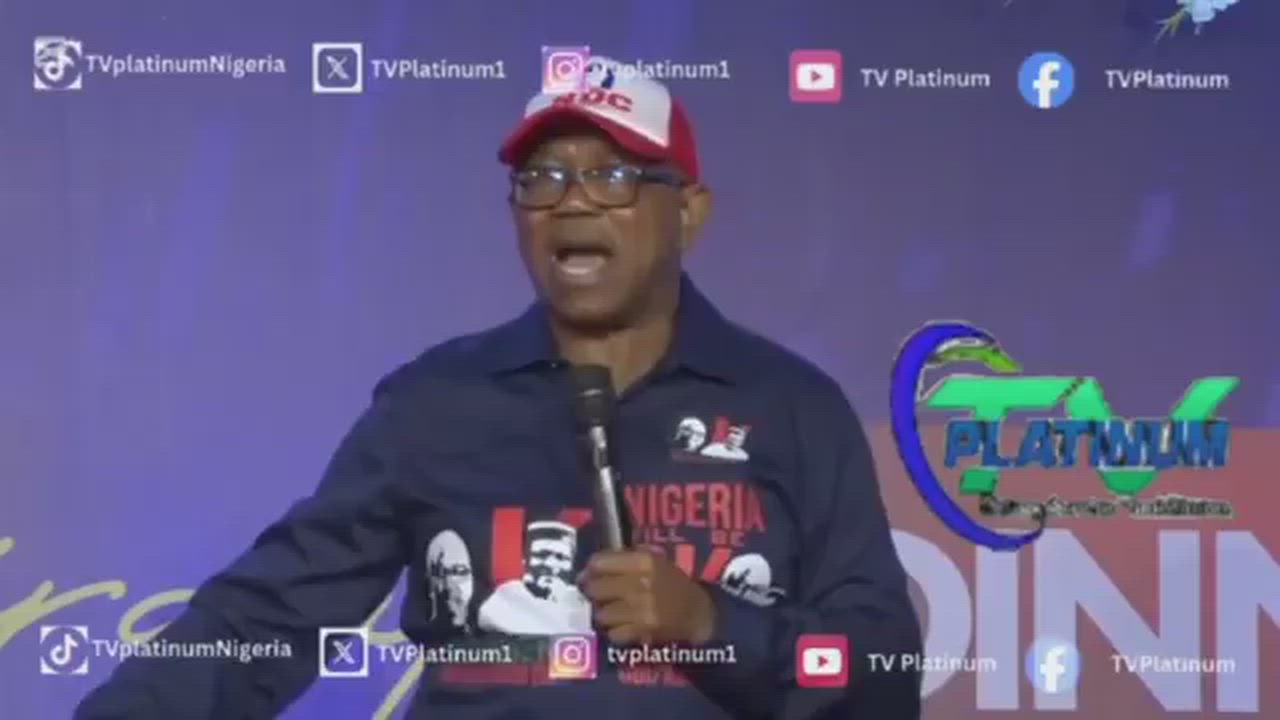 "Go back to your retirement home"

~  Peter Obi shade Tinubu "stop giving excuses"