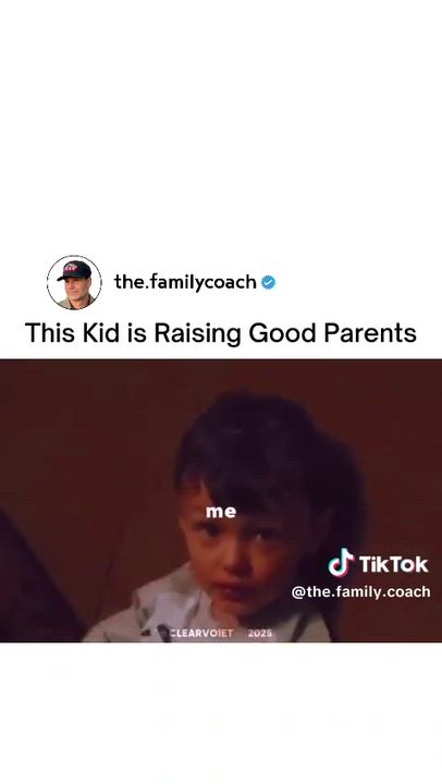 Wonderful kid! When the child is raising the parent… such pure love. Just like the feeling Looking i...