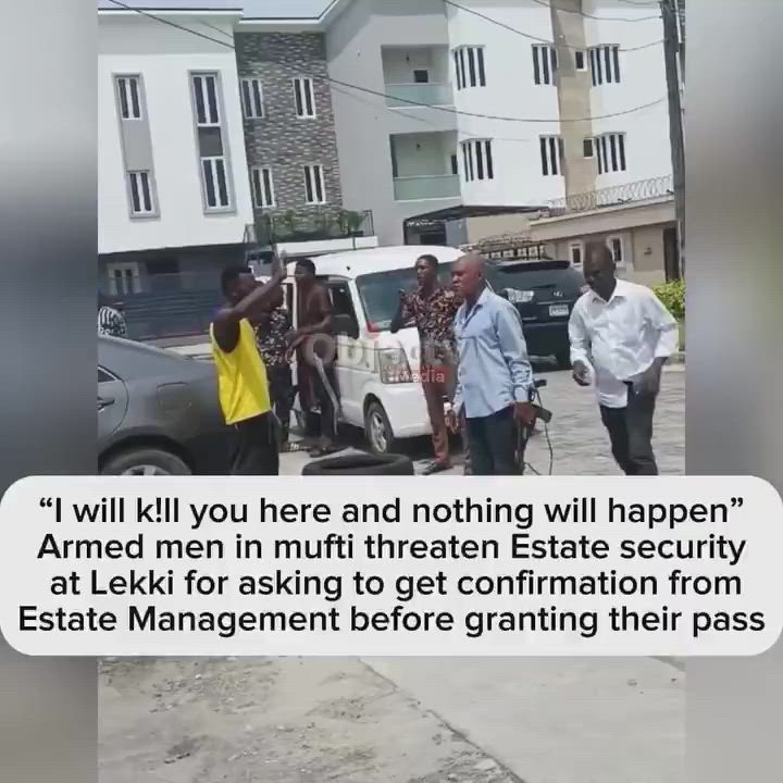“I will kpaii you here and nothing will happen”

~ Police officer in mufti says during altercation w...