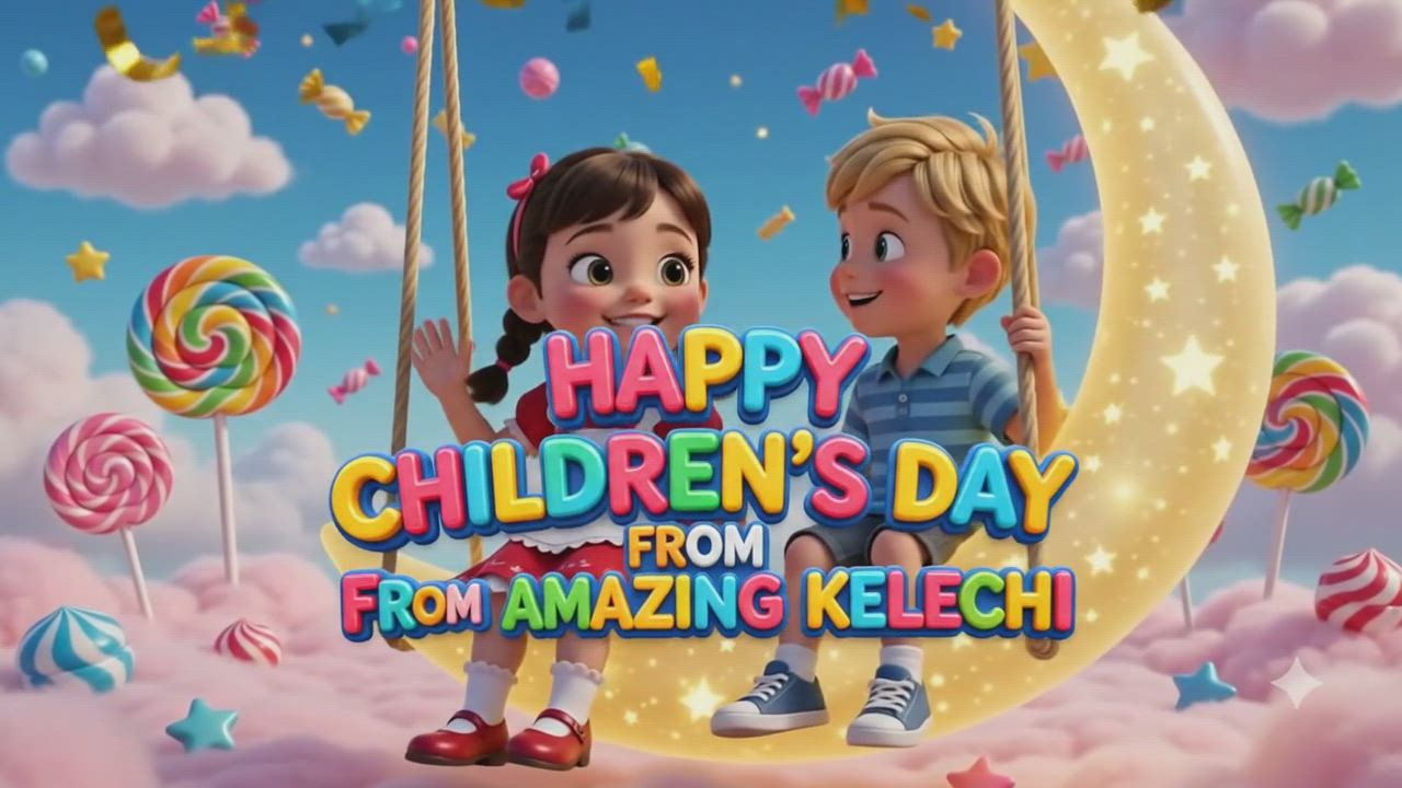 Happy Children's Day from my Meme. May God bless every child