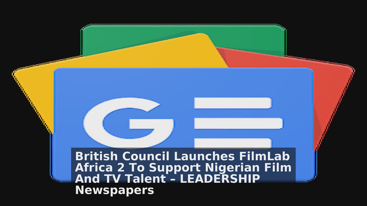 Top 10 Movie Nigeria headlines 🙄🚀 discussions:
1. British Council Launches FilmLab Africa 2 To Sup...