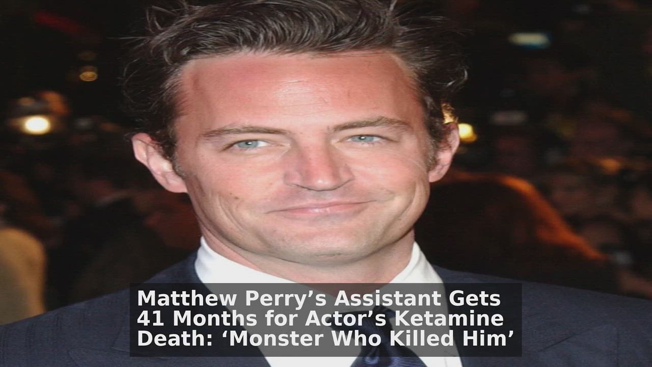 Top 10 Entertainment headlines 🙄🚀 discussions:
1. Matthew Perry’s Assistant Gets 41 Months for Act...