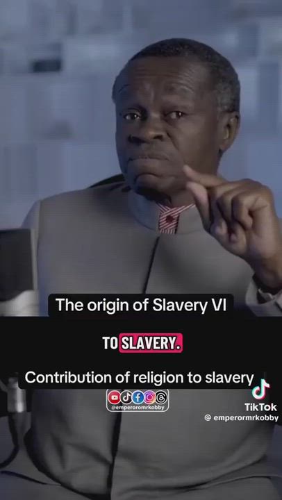 "Every major religion contribute to the slave trade against the Africans,"
By Patrick Loch Otieno "P...