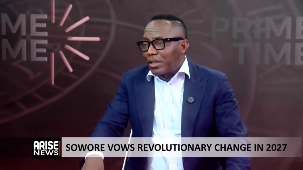 If I Become President Tomorrow, My Minister Of Defence Will Be A Drone - Sowore

Short-term, we must...