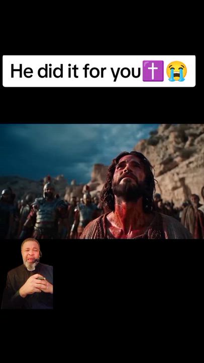 "He Did This For You... ✝️💔"

"Every drop of blood, every wound, every moment of suffering—Jesus en...