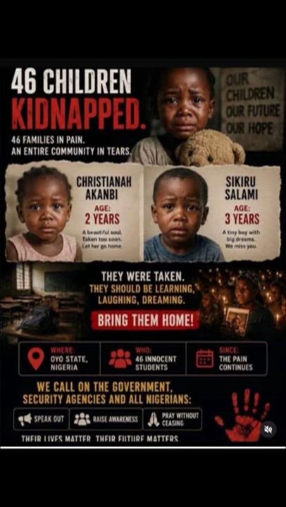Father Lord God, in Your love and mercy for children, please rescue these little ones, all other mem...