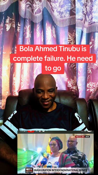 #Tinubu vs Nigerians #He is a complete faxlure and he need to go #another 4 years of  Tinubu in offi...