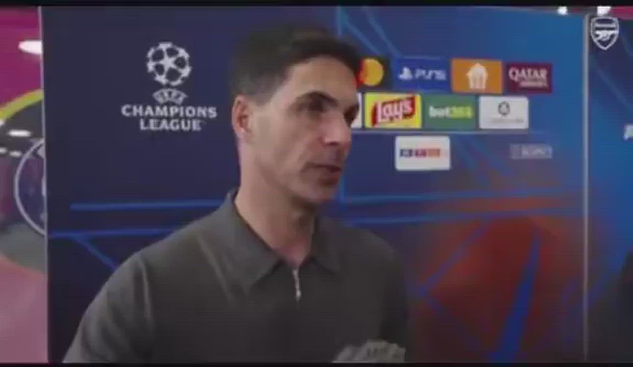 Arteta: “I honestly don’t understand how the foul on Noni was overlooked. I felt PSG got some favora...