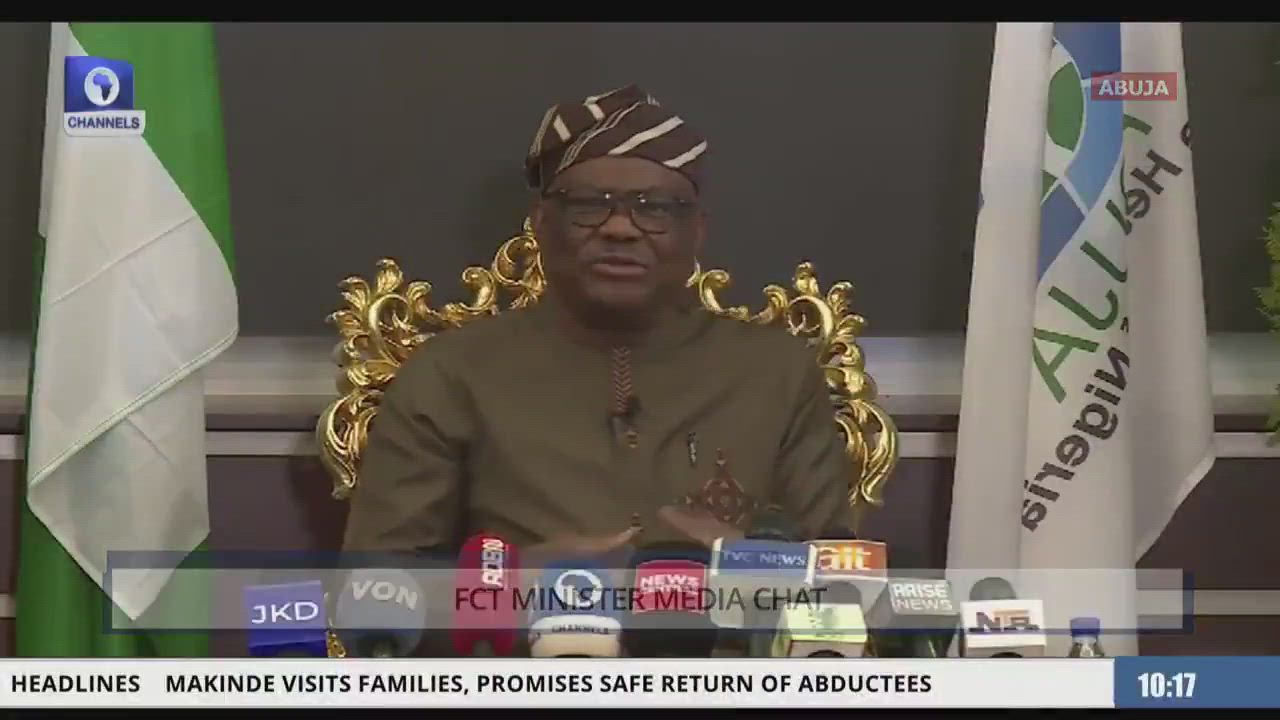 "If you’re really a resident in Abuja, can you say you don't feel the impact of this government?"...