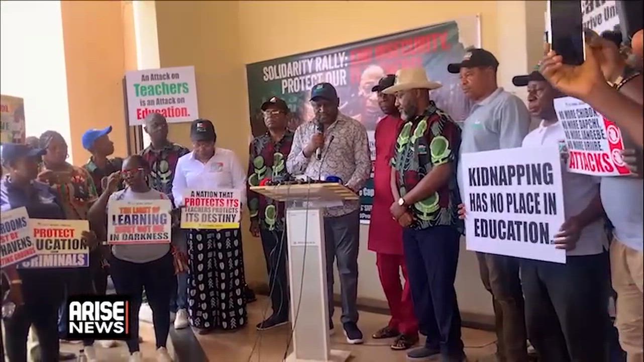 The Nigeria Union of Teachers are demanding for the urgent release of kidnapped teachers and learner...