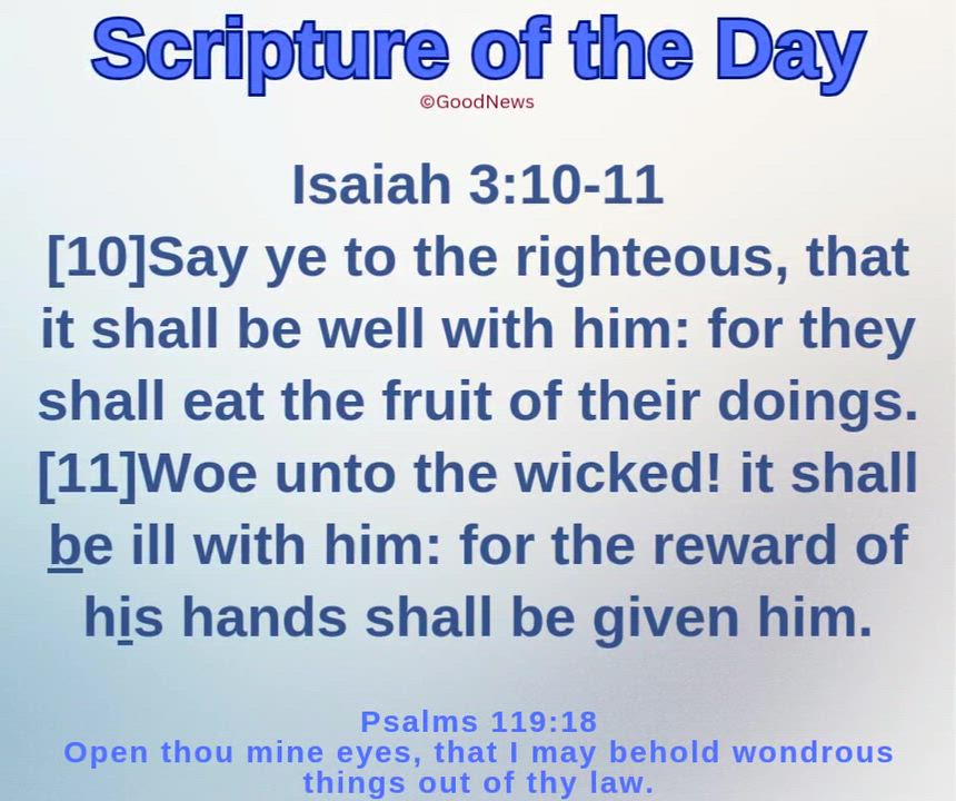 #ScriptureDelight
Meditate and act positively on the Word, and where applicable, pray and make your...