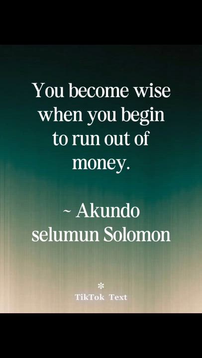Post by King Solomon 💲✅👑