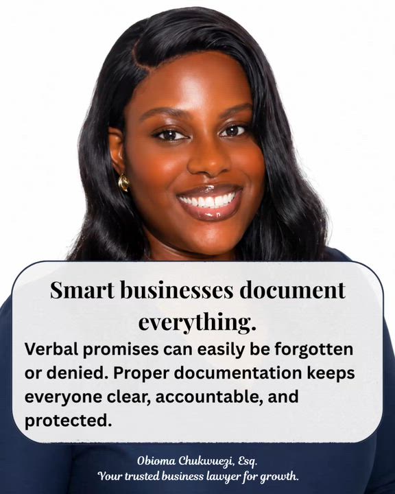 📌 Day 3 of Build. Protect. Grow.

Today's reminder:

Smart businesses document everything.

Good re...