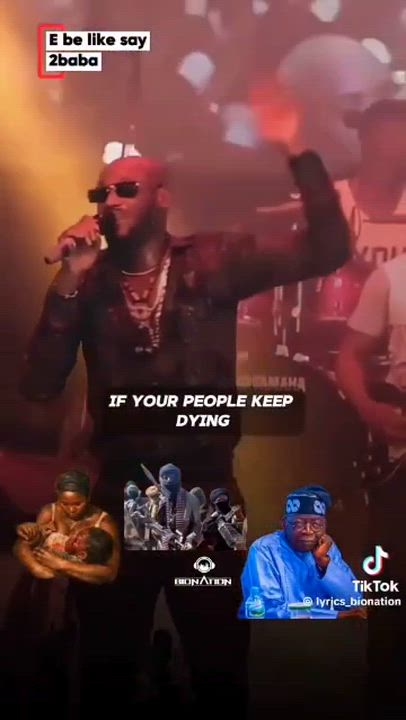 2Face Idibia AKA 2Baba done talk am longtime be4 now.  
Mr President Baba Tinubu and APC members see...