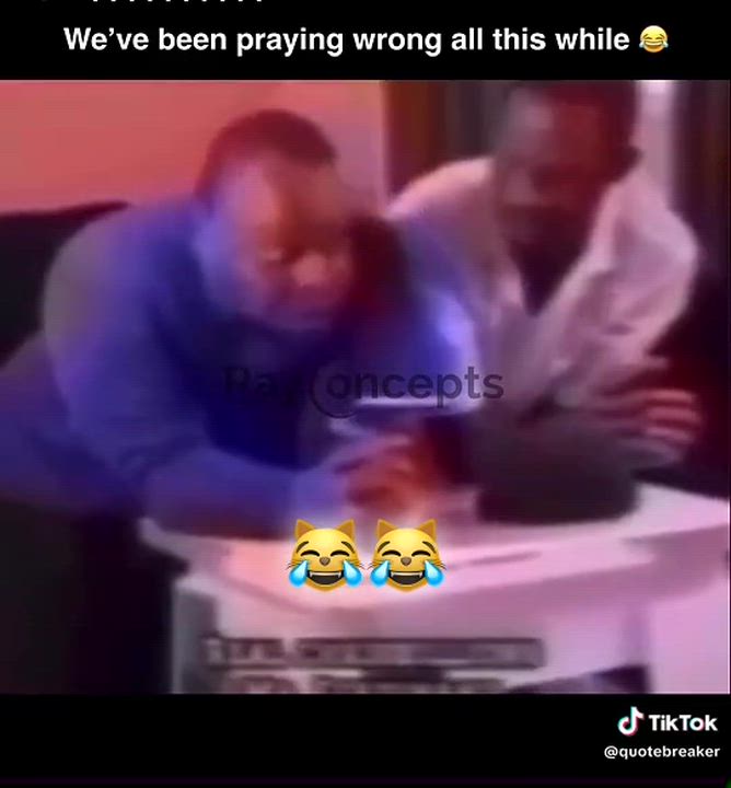 now u are praying