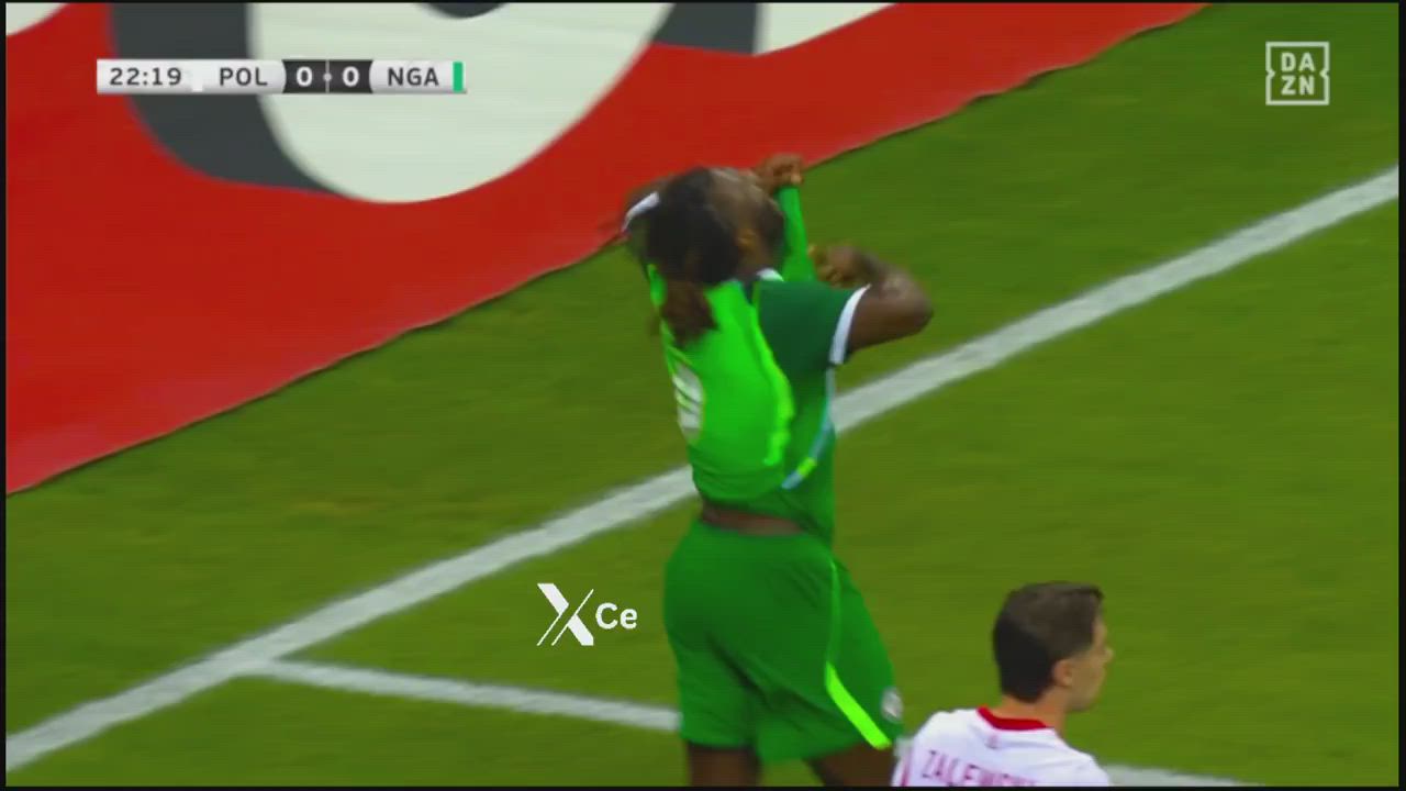 GOAAAAL!. Terem Moffi sent it into the net on the first half (22') ⚽🔥

⏱️ 25': 🇵🇱 Poland 0 - 1 Nig...