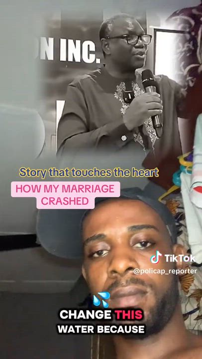 na so marraige dey go down, due to say sorry
