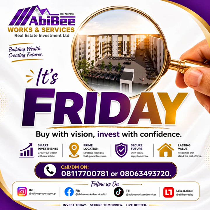 Cheers to the weekend, remember that every property acquired is a step closer to financial freedom....