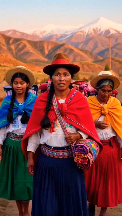 Colorful threads, ancient traditions, and stories woven into every pattern. Quechua textile weaving...