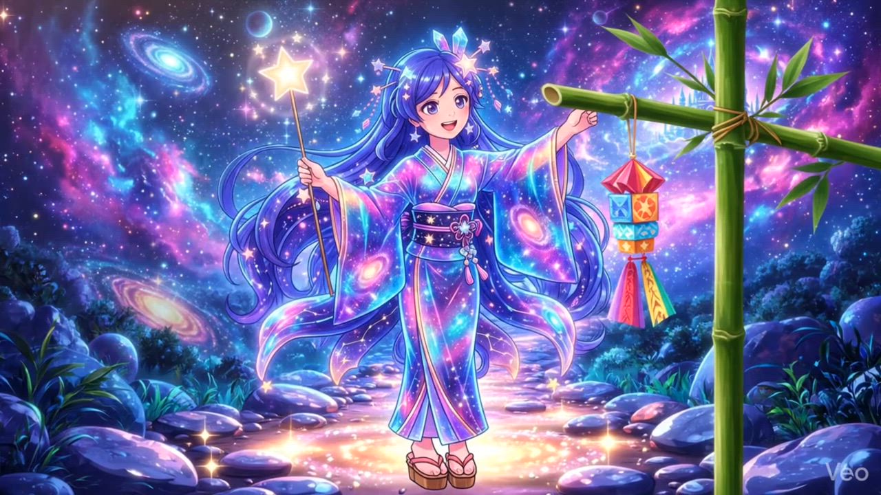 Experience the magic of Tanabata! ✨ From celestial looms to the bridge of magpies, discover the tim...