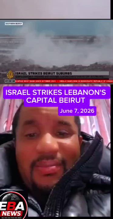 ISRAEL STRIKES LEBANON'S CAPITAL 
BEIRUT