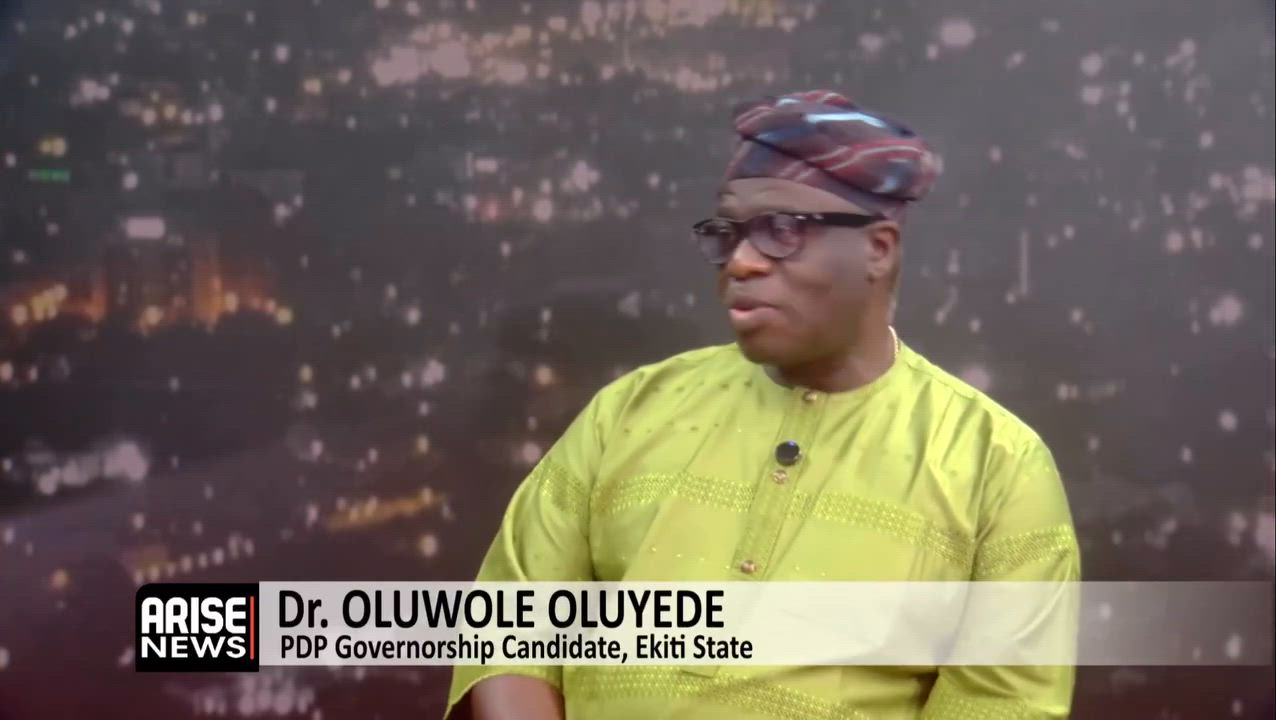 Ekiti APC Primaries Has Left the State in Disarray - Oluyede

They conducted a bad primaries and the...